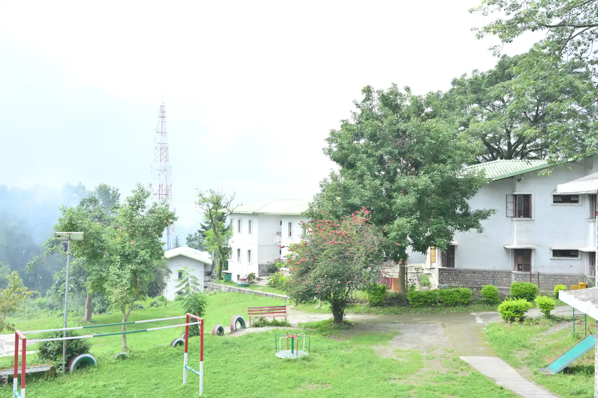 HGS Bhimtal boarding students on campus